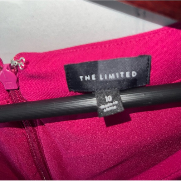 The Limited Dark Pink Sleeveless dress size 10 - Picture 7 of 14